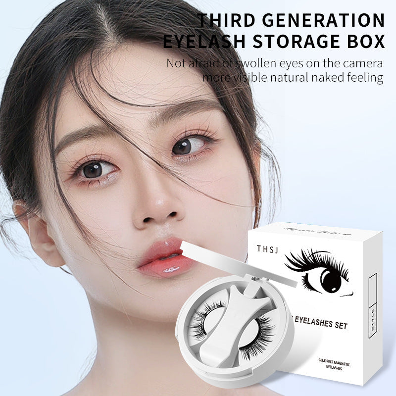 Magnetic False Lashes with Storage Box & Applicator