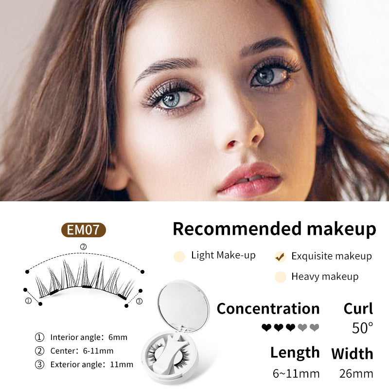 Magnetic False Lashes with Storage Box & Applicator