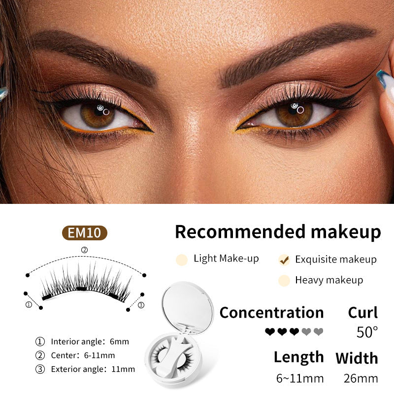 Magnetic False Lashes with Storage Box & Applicator