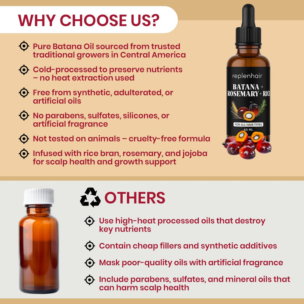 Rosemary Rice & Batana Hair Oil