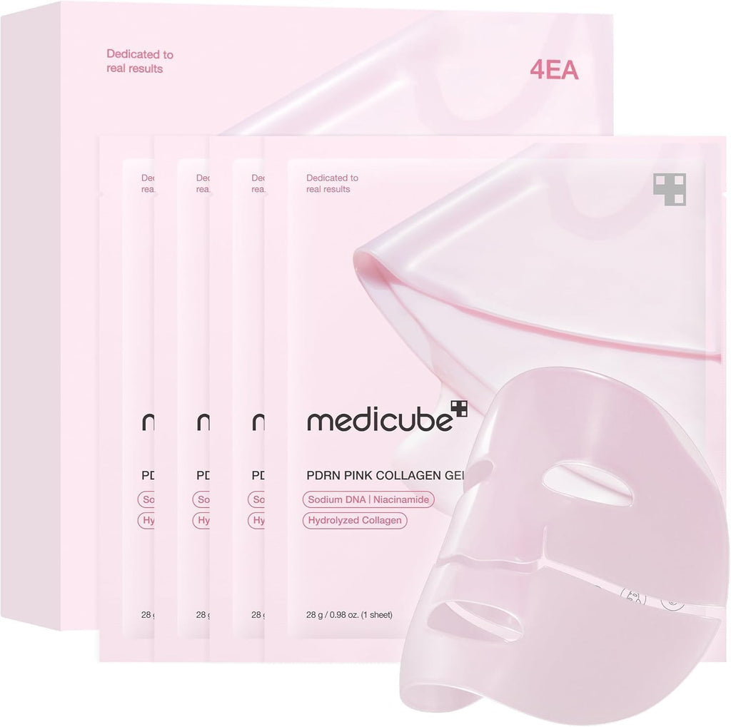 Medicube PDRN Pink Collagen Gel Mask (4 pack)