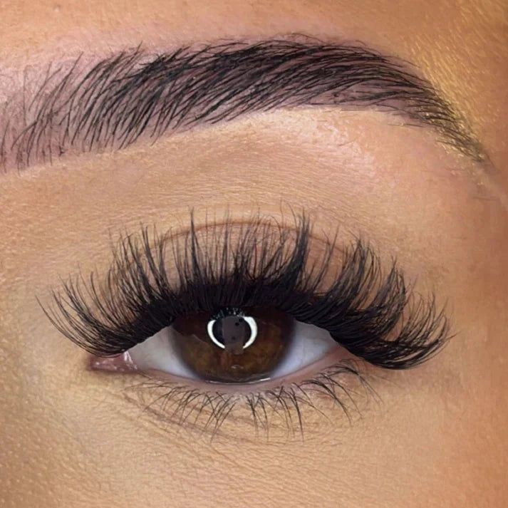 Pre-Glued Lash Clusters – Una (Dense & Fluffy)