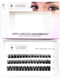 Pre-Glued Lash Clusters – Una (Dense & Fluffy)