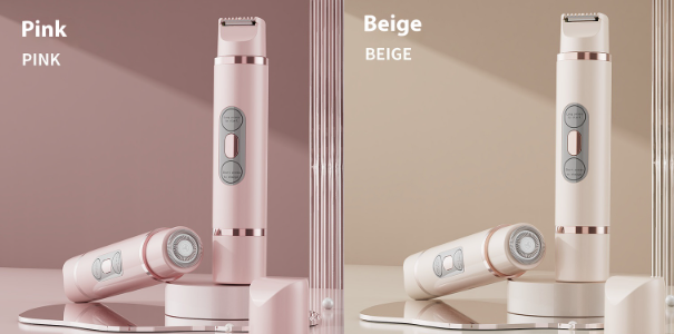 Dual-Head Electric Shaver for Women