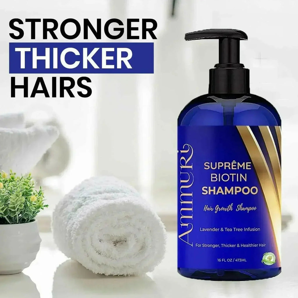 Biotin Shampoo for Thicker-Looking Hair (473ml)