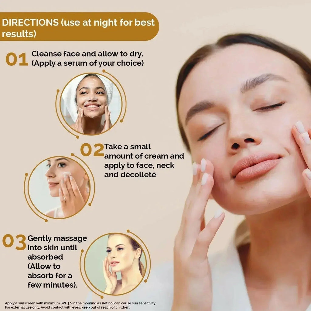 Q10 Face Cream & Retinol Night Cream Set