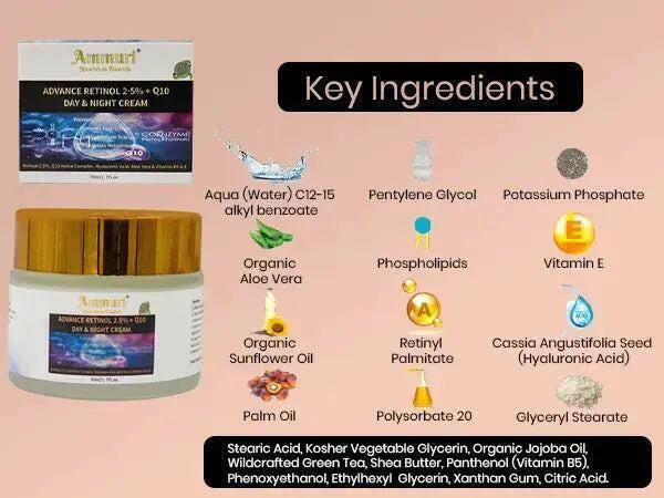 Q10 Face Cream & Retinol Night Cream Set