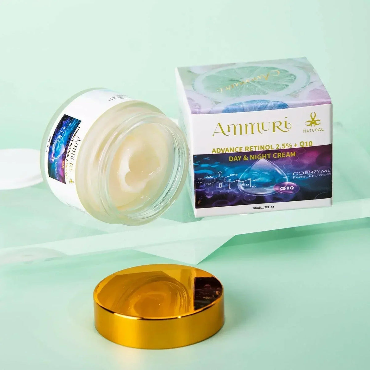 Q10 Face Cream & Retinol Night Cream Set