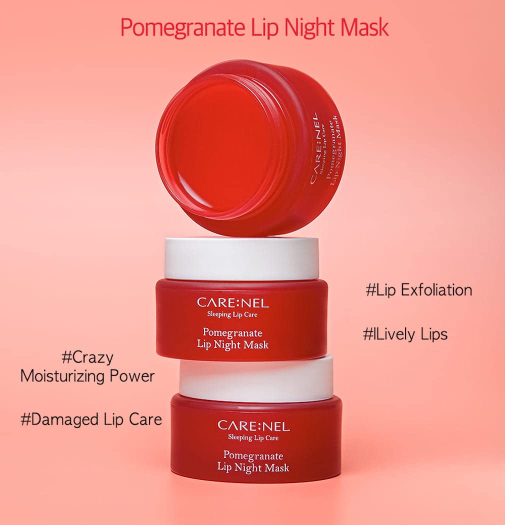 CARE:NEL Pomegranate Overnight Lip Mask (23g)