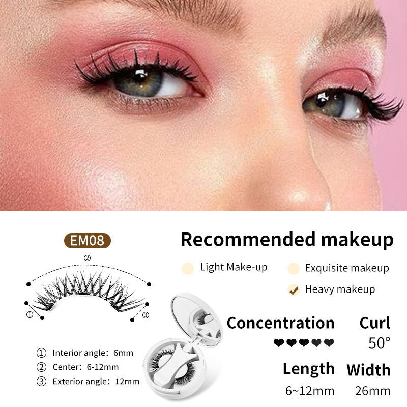 Magnetic False Lashes with Storage Box & Applicator