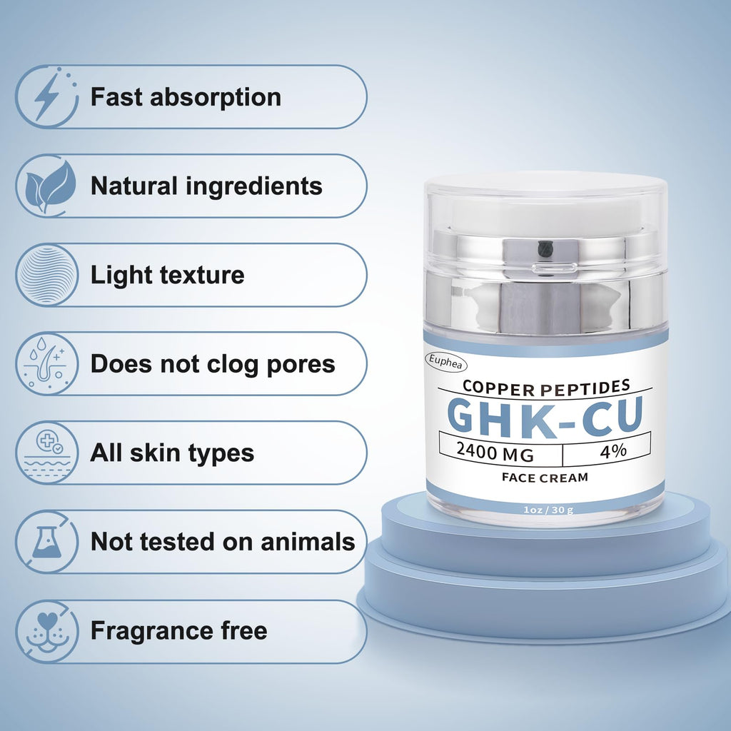 Euphea Copper Peptide Face Cream (30g)