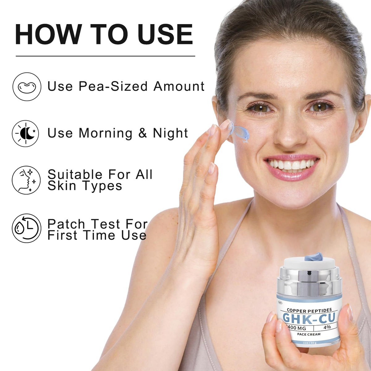 Euphea Copper Peptide Face Cream (30g)