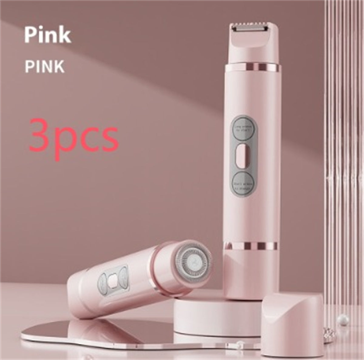 Dual-Head Electric Shaver for Women