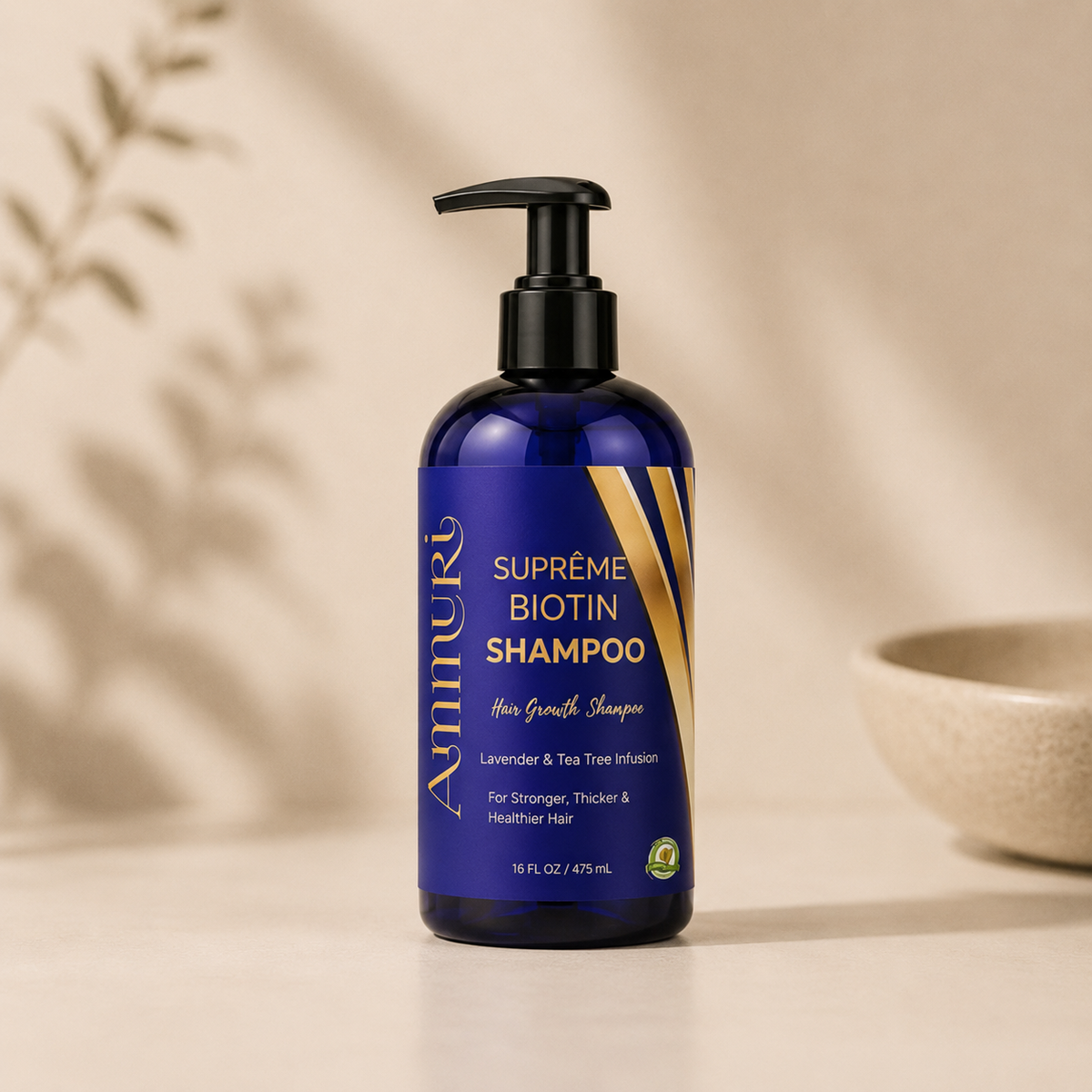 Biotin Shampoo for Thicker-Looking Hair (473ml)