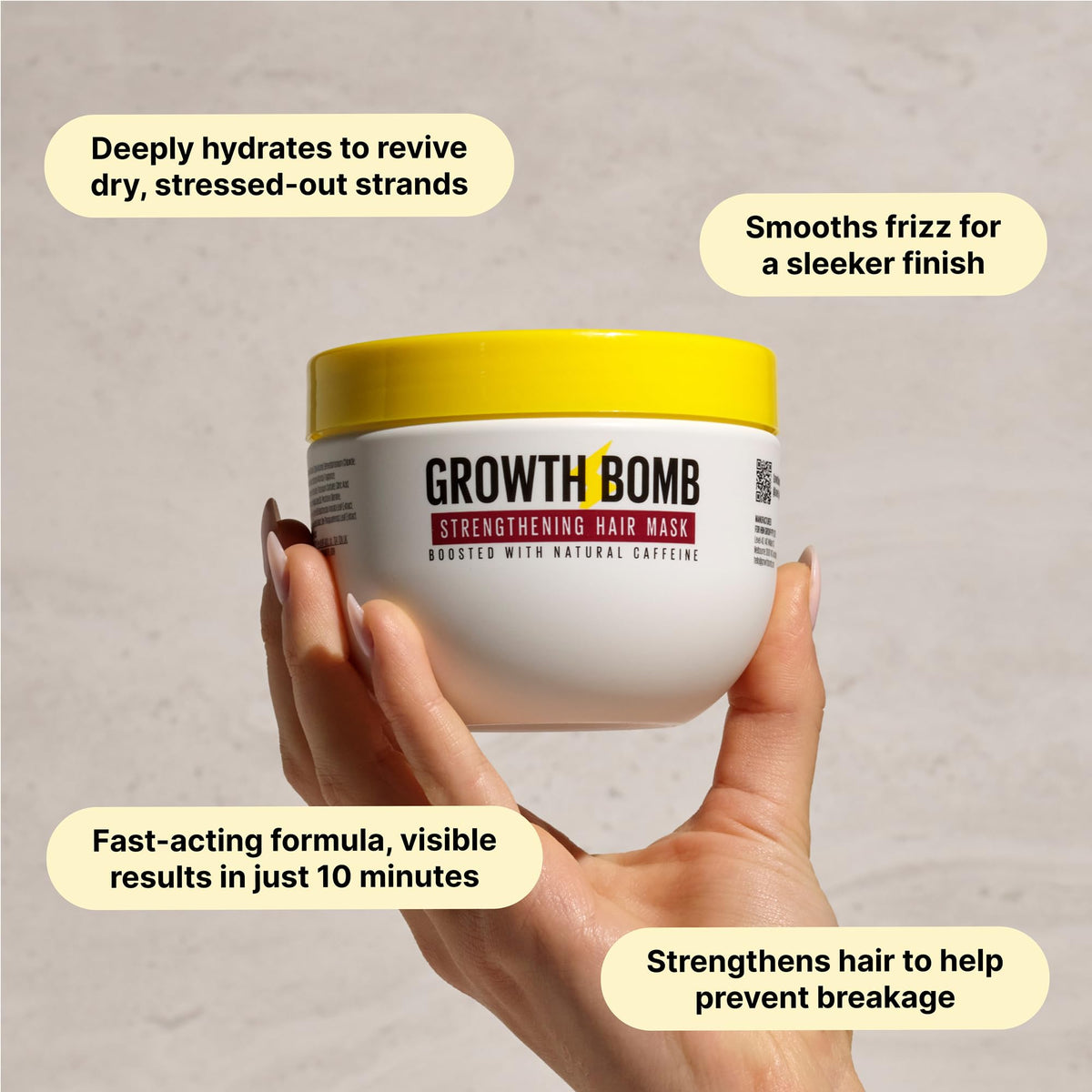 Growth Bomb Strengthening Hair Mask (235ml)