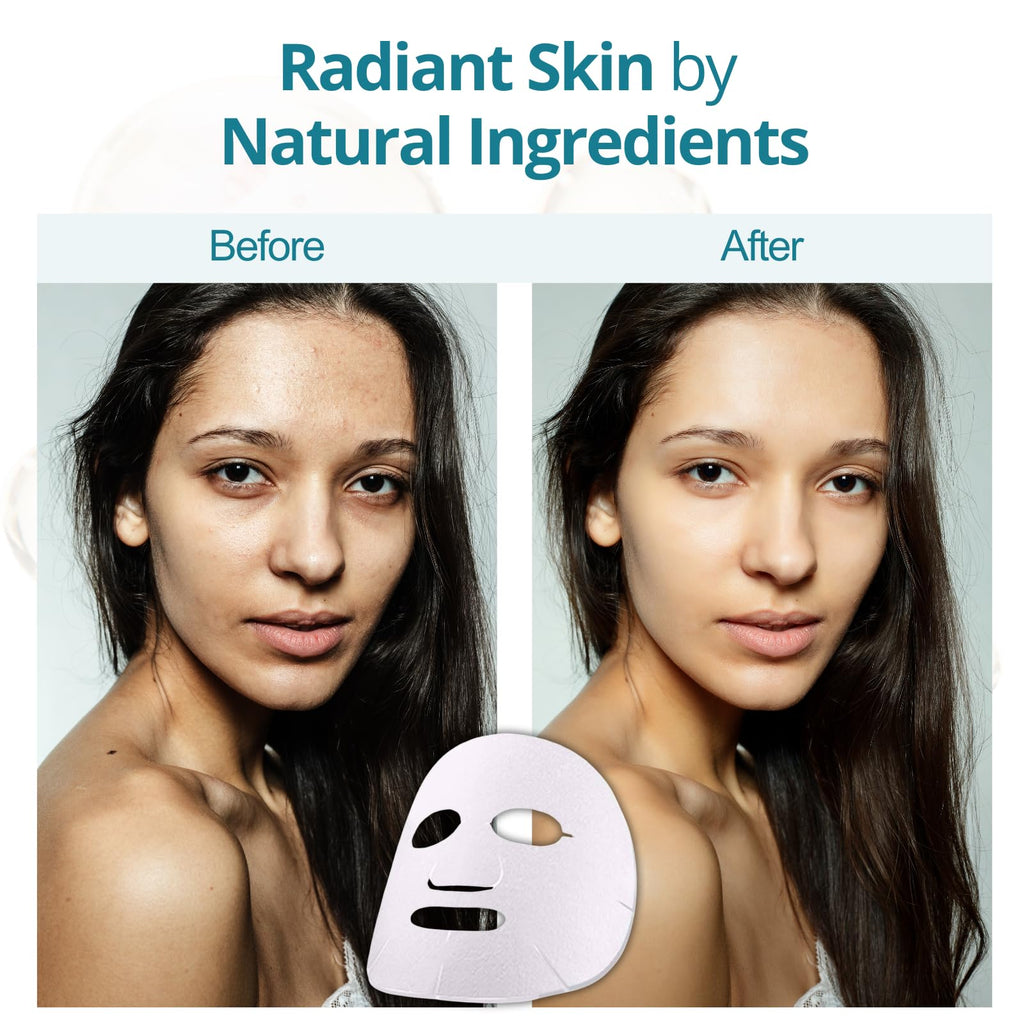 Lululun Face Masks, Hydration & Rice (14 sheets)