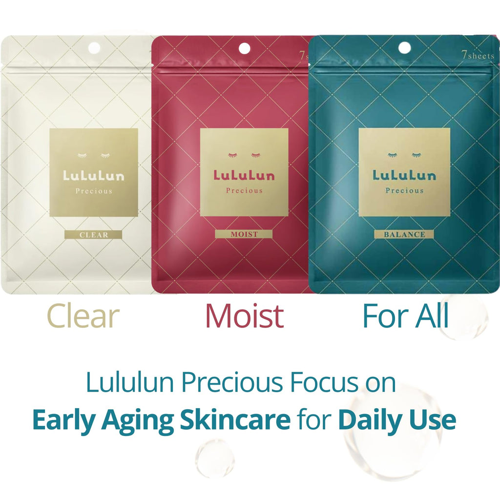 Lululun Face Masks, Hydration & Rice (14 sheets)