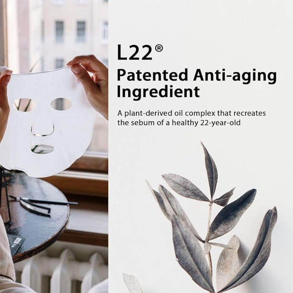 Lululun Face Mask Sheets, Green Tea & Shiso (32 sheets)