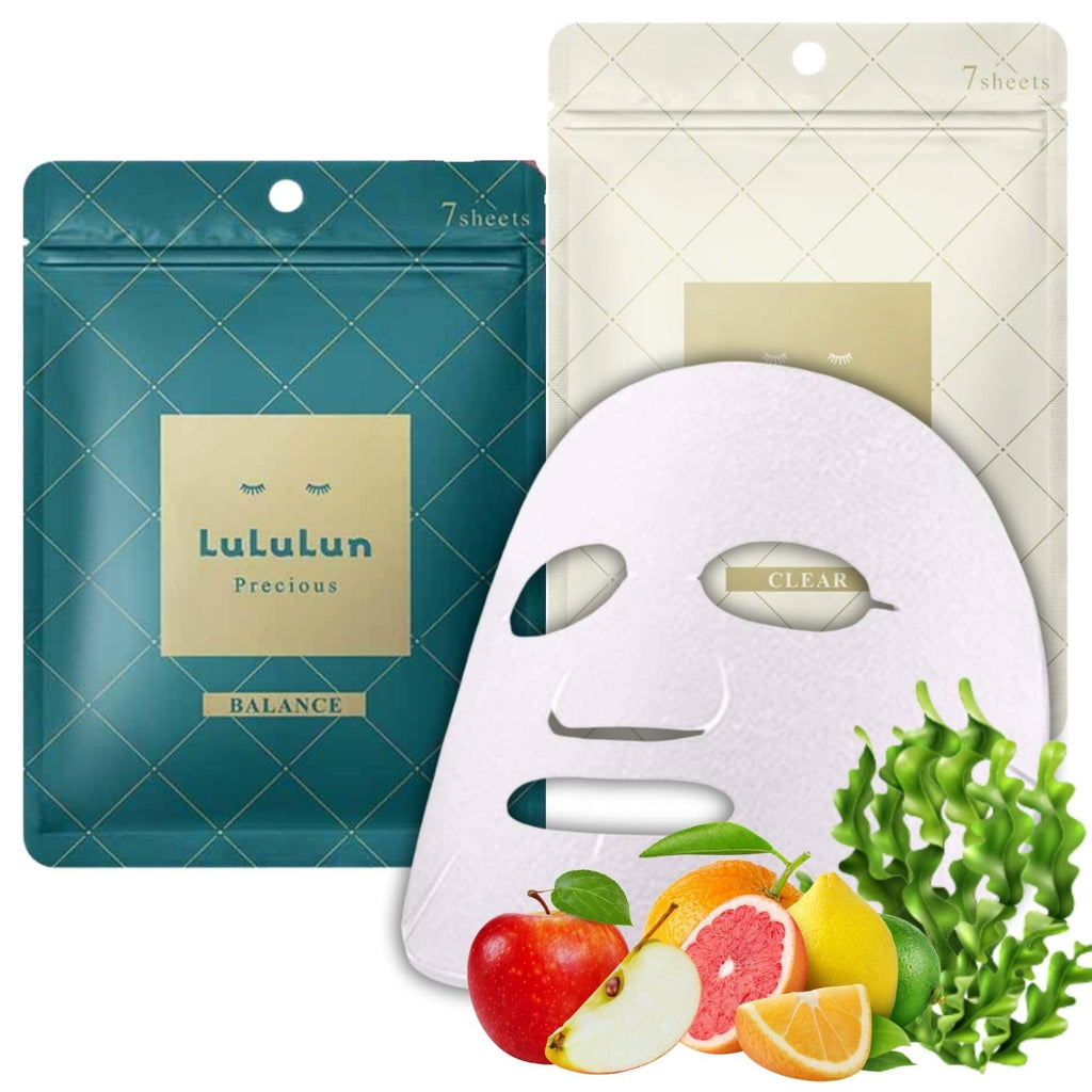 Lululun Precious Face Masks, Rose & Collagen (14 sheets)
