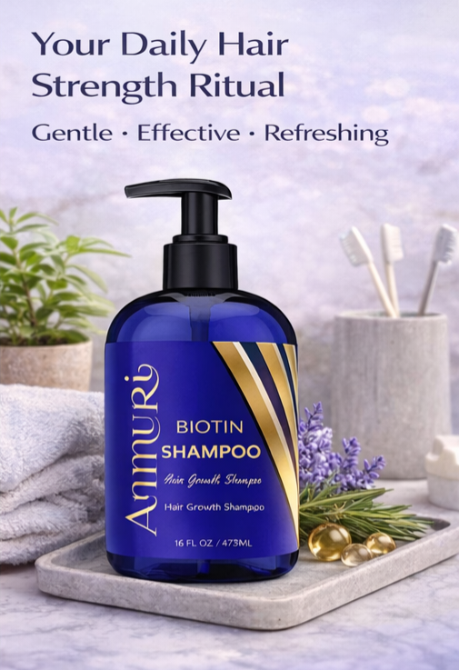Biotin Shampoo for Thicker-Looking Hair (473ml)