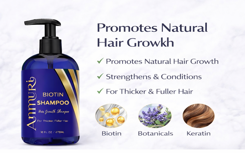 Biotin Shampoo for Thicker-Looking Hair (473ml)