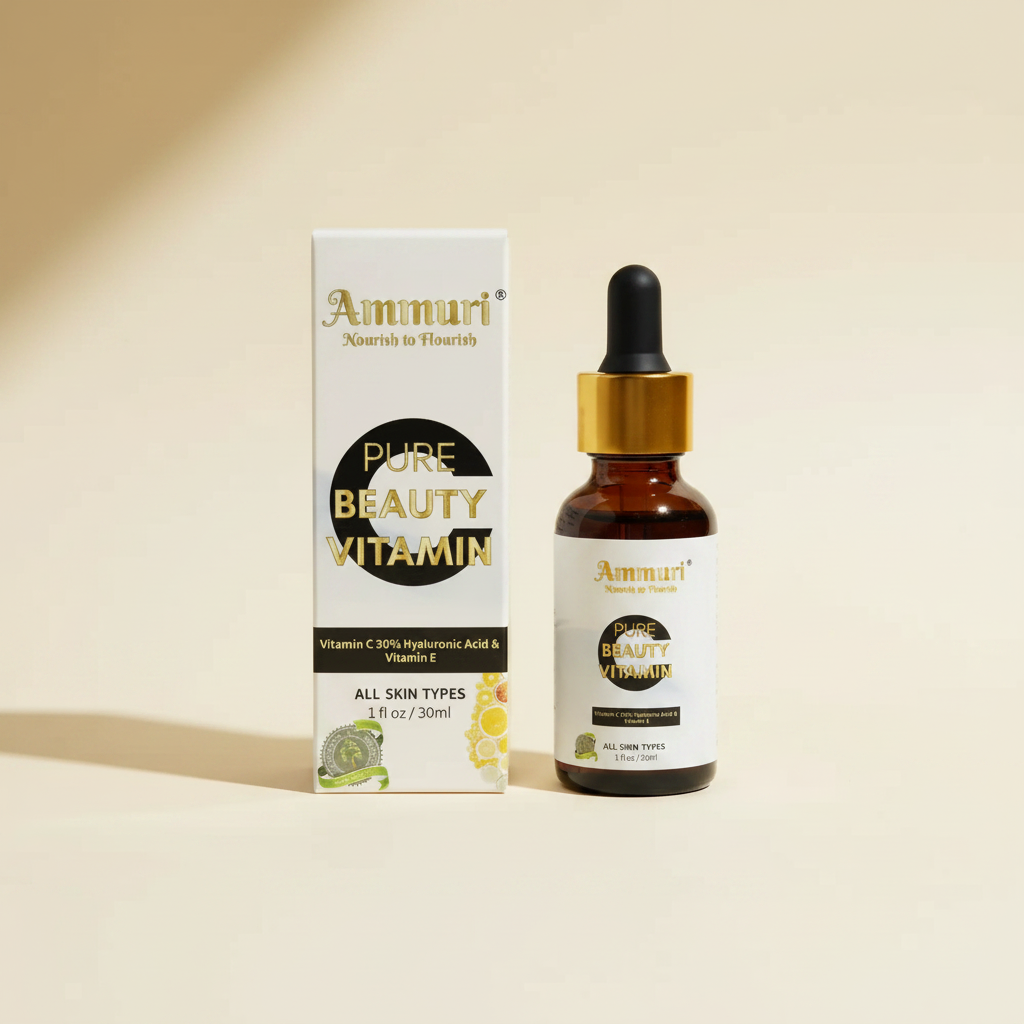 Vitamin C 30% Serum with Hyaluronic Acid (30ml)