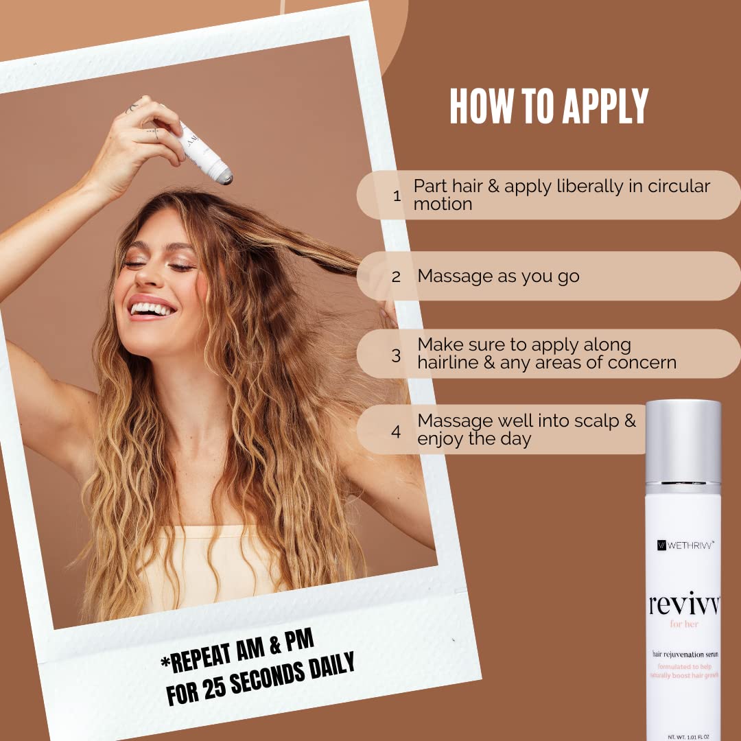 WETHRIVV REVIVV Women's Hair Serum (2-Pack)