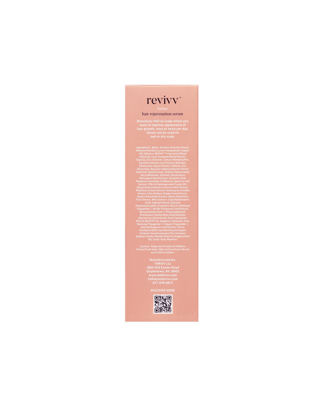 WETHRIVV REVIVV Women's Hair Serum (2-Pack)